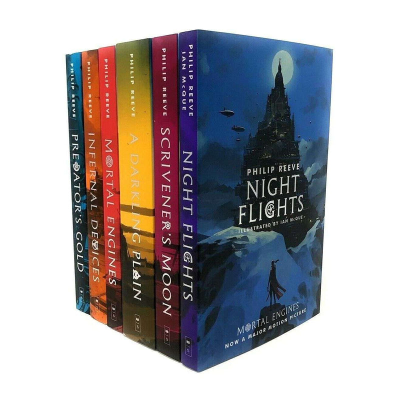 Mortal Engines Collection Philip Reeve 6 Books Set Pack Children Trilogy