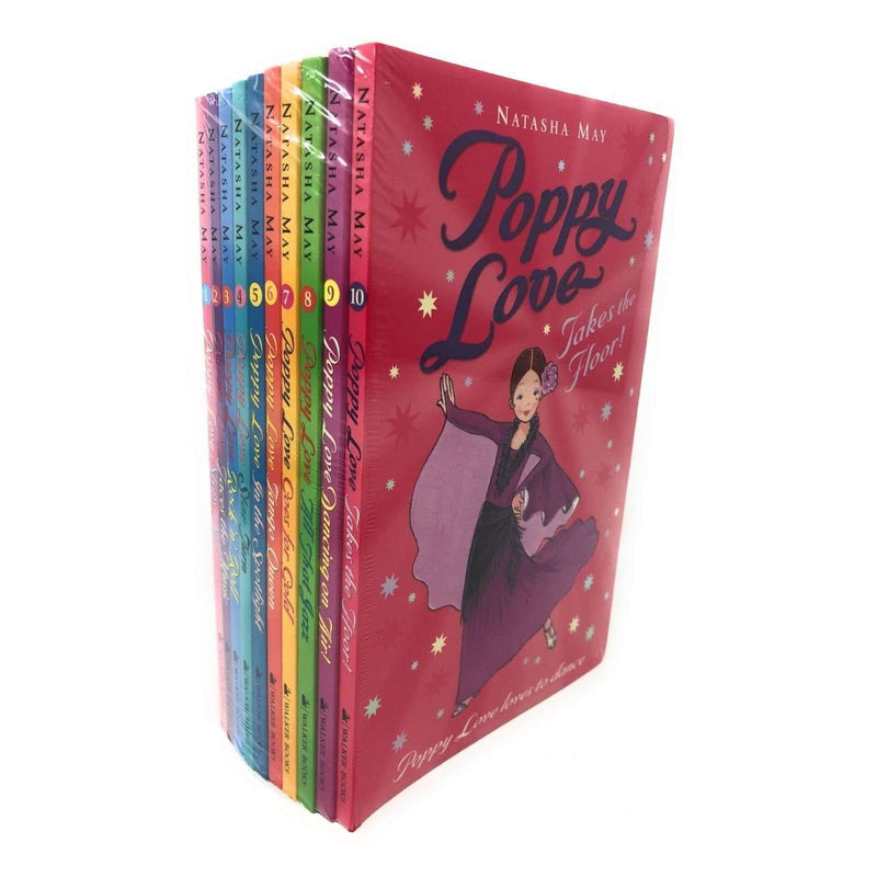 Natasha May Poppy Love 10 Books Set Collection, Star Turn, Steps Out,Tango Queen