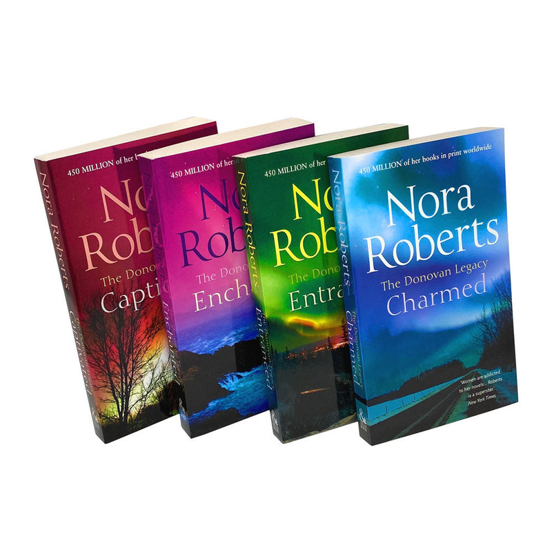 The Donovan Legacy Series 4 Books Collection Set By Nora Roberts