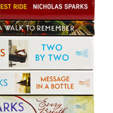 Nicholas Sparks Collection 5 Books Set (Two by Two, Every Breath, Message in a Bottle, The Longest