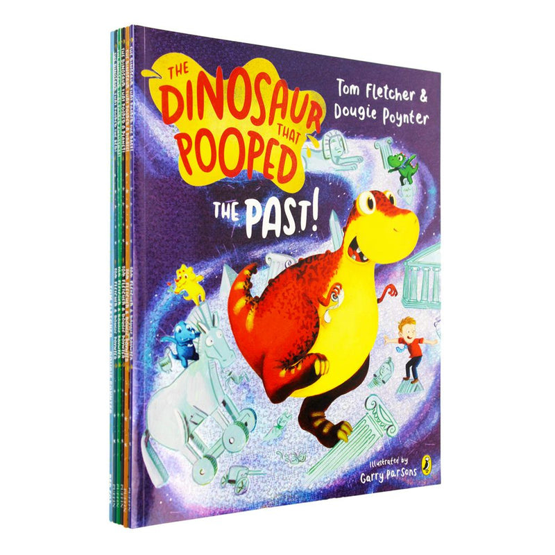 The Dinosaurs That Pooped Collection 6 Books Set By Tom Fletcher & Dougie Poynter