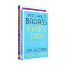 Badass Habits & You Are a Badass Every Day By Jen Sincero 2 Books Collection Set