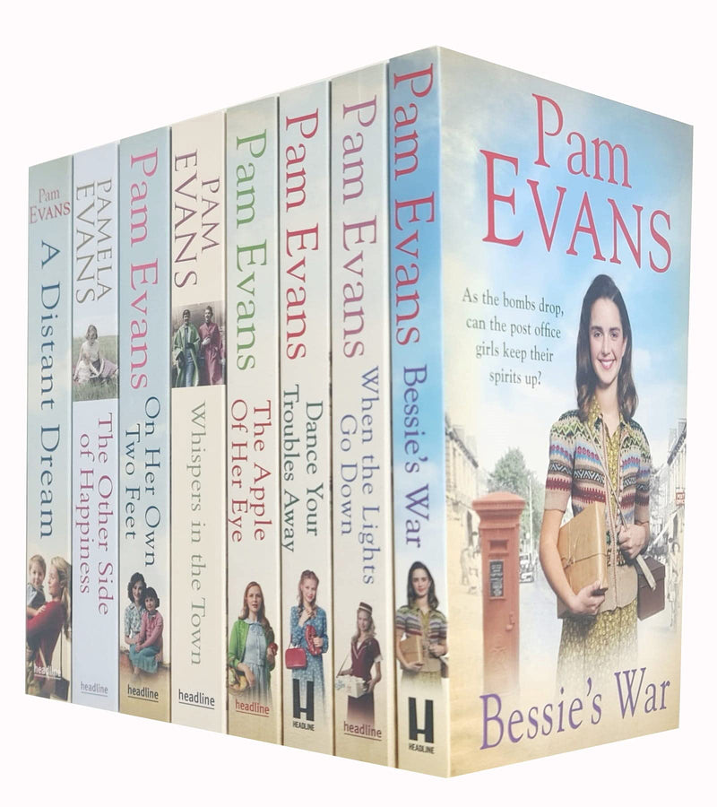 Pamela Evans Collection 8 Books Set Inc Bessie's War