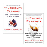 Dr. Steven R Gundry MD 2 Books Collection Set (The Longevity Paradox & The Energy Paradox)