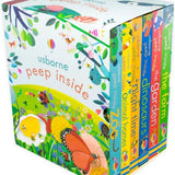 Usborne Peep Inside 6-Book Board Collection | Interactive & Educational Books for Toddlers | Early Learning, Fun Stories, Imagination & Discovery