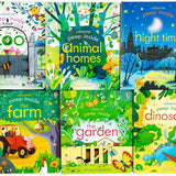 Usborne Peep Inside 6-Book Board Collection | Interactive & Educational Books for Toddlers | Early Learning, Fun Stories, Imagination & Discovery