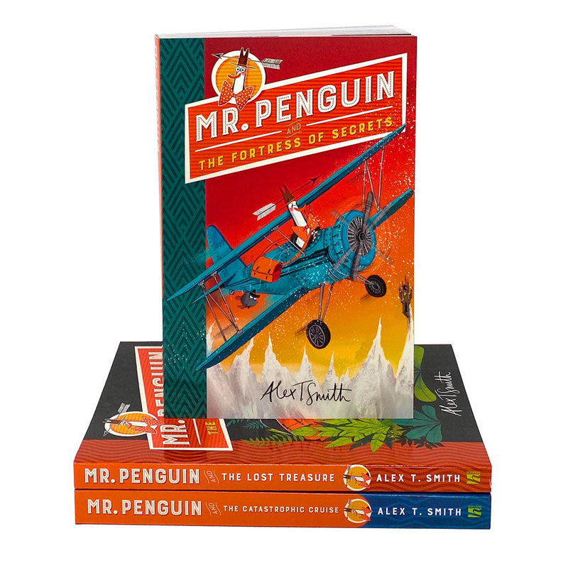 Mr Penguin and the Lost Treasure Collection 3 Books Collection Set By Alex Smith