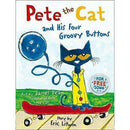 Pete the Cat Series 3 Books Collection Set by Eric Litwin I Love My White Shoes