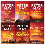 Peter May China Thrillers Collection 6 Books Set Chinese Whispers, The Firemaker