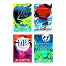 Abi Elphinstone The Unmapped Chronicles 4 Books Collection Set (Rumblestar, Jungledrop, The Crackledawn Dragon & Everdark)