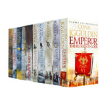 Conn Iggulden Emperor & Conqueror Series – 10 Book Collection Set | Epic Historical Fiction, Action-Packed Battle Tales & Ancient Adventure Stories