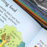 Usborne Beginners History 10 Books Collection Box Set– Educational Children's Books on Stone Age, Iron Age, Ancient Cultures, Artifacts & Fun Learning