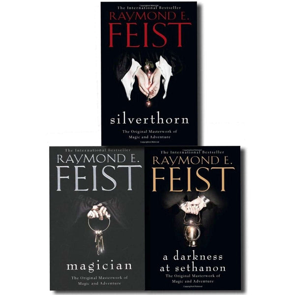 Raymond E. Feist Riftwar Saga 3 Books Collection Set Magician, Silverthorn