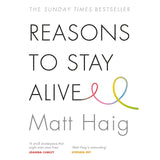 Reasons to Stay Alive Book by Matt Haig: A Powerful Fiction on Mental Health, Wellbeing, Positivity, Personal Growth, and Overcoming Life's Challenges