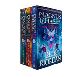 Magnus Chase 3 Books Set Collection Box Set Rick Riordan, Hammer Of Thor