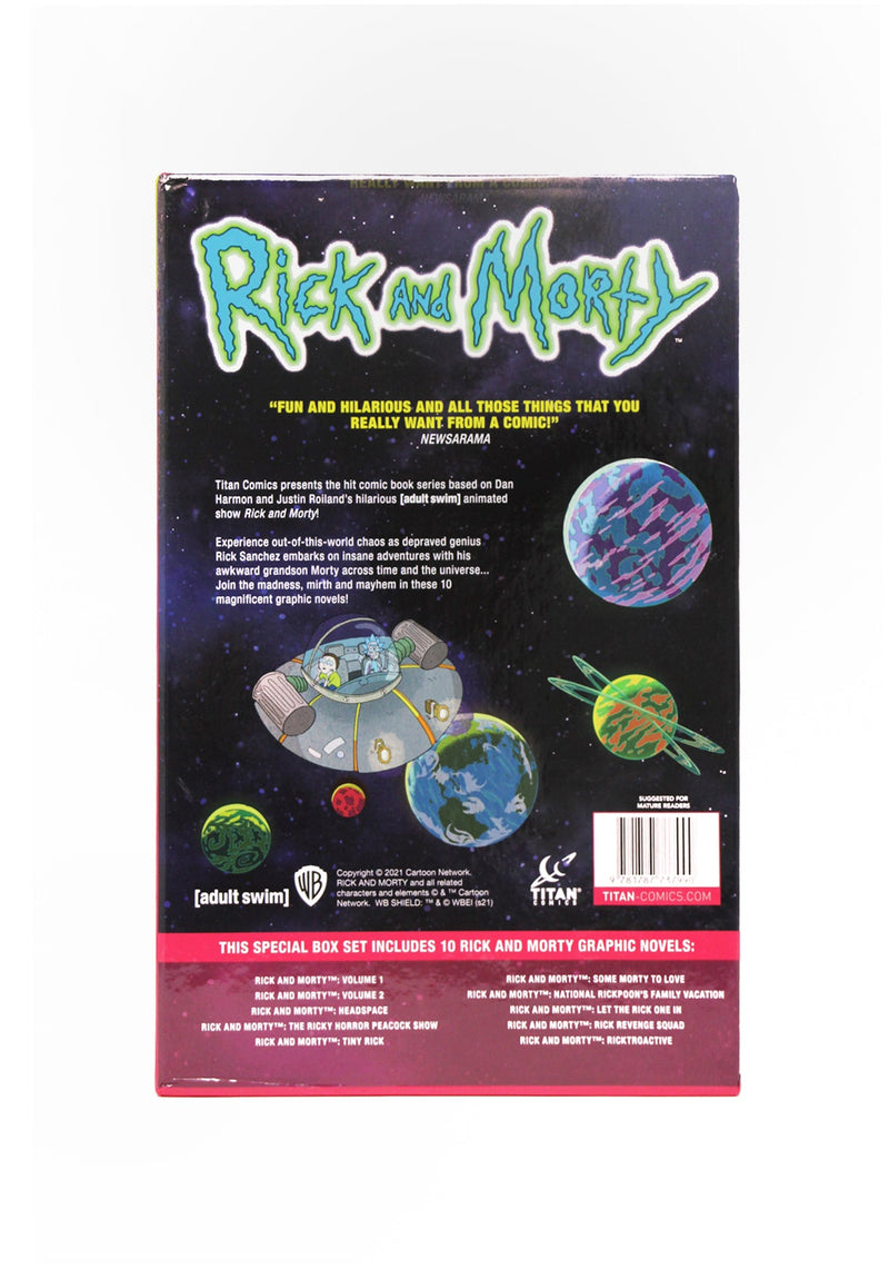 Rick and Morty Series Volumes 1 - 10 Graphic Novel Books Collection Box Set