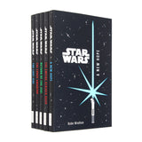 Star Wars 5 Books Set Collection Ryder Windham, A New Hope, The Last Jedi