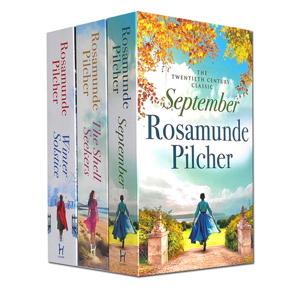 Rosamunde Pilcher Collection 3 Books Set - September, Winter Solstice, The Shell Seekers