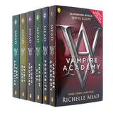 Vampire Academy 6 Book Series Collection by Richelle Mead | YA Fantasy, Romance & Magic | Includes Last Sacrifice, Spirit Bound & More