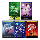 Ali Sparkes Night Series Collection 5 Books Set (Night Speakers,Night Walkers,Night Raiders,Night Terrors,Night Forever)