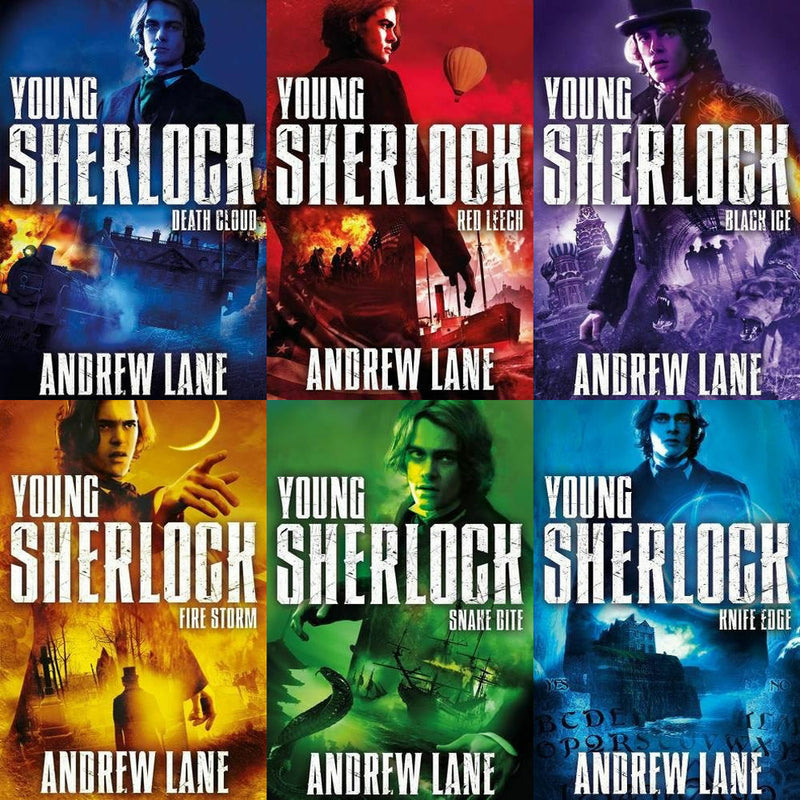 Young Sherlock Holmes 6 Books Set Collection Andrew Lane