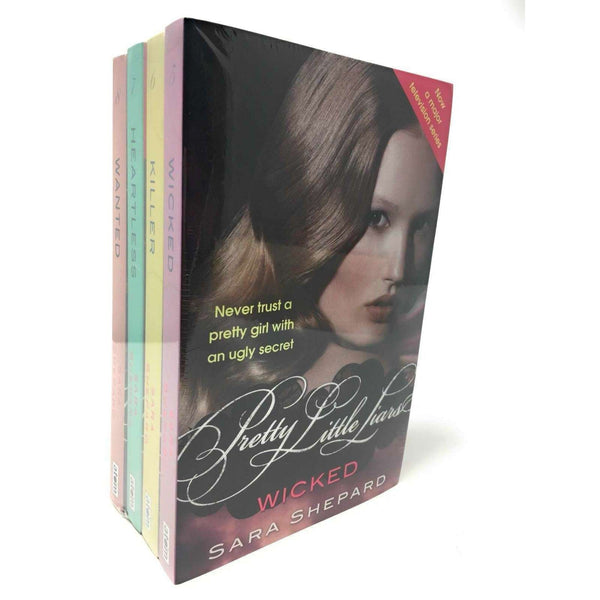 Pretty Little Liars 4 Books Set Collection Series 2 Wicked, killer by Sara Shepard