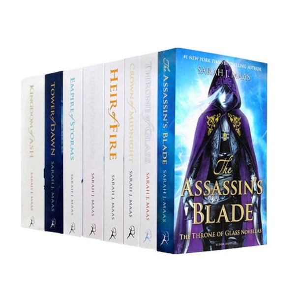 Throne Of Glass Series 8 Books Set Collection By Sarah J Maas