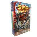 Sea Quest Collection Adam Blade 4 Books Set Series 5 Pack Inc Brux, Venor