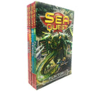 Sea Quest Collection Adam Blade 4 Books Set Series 6 Pack Inc Tengal, Kull