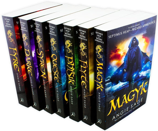 Septimus Heap Collection Angie Sage 7 Books Set By Angie Sage