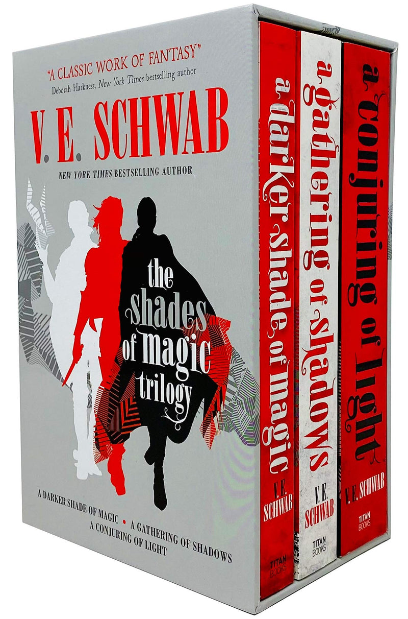 A Darker Shade Of Magic Trilogy 3 Books Set By V.E Schwab, Gathering Of Shadows