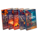 Simon Scarrow Eagles Of The Empire Series 5 Books Collection Set Praetorian, The Legion, The Eagle in the Sand