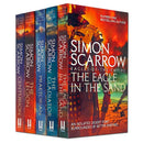 Simon Scarrow Eagles Of The Empire Series 5 Books Collection Set Praetorian, The Legion, The Eagle in the Sand