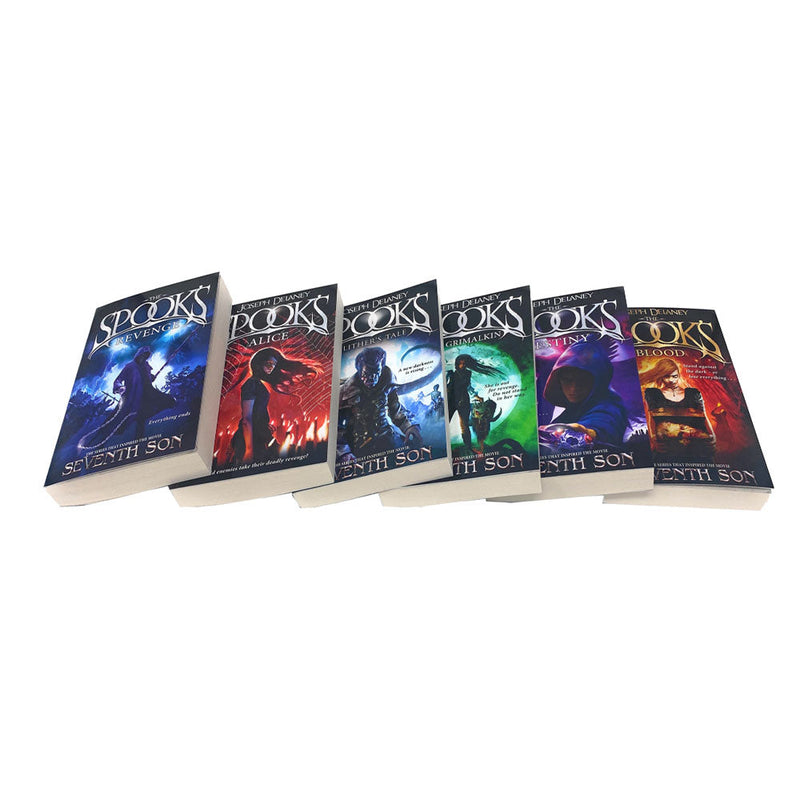 The Spooks 6 Book Set Collection By Joseph Delaney Destiny, Revenge