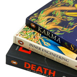 Sadhguru: A Yogi's Guide 3 Books Collection Set – Inner Engineering, Karma & Death – Spiritual Growth, Wisdom, and Self-Discovery