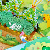 Usborne Pop Up 3 Books Set Collection by Fiona Watts, Jungle, Garden, Dinosaurs...