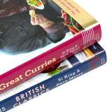 The Hairy Bikers' Great Curries & The Hairy Bikers' British Classics By Si King & Dave Myers 2 Books Collection Set