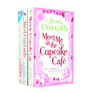 Jenny Colgan Meet Me at the Cupcake Cafe 3 Books Set on a White Background