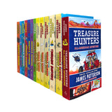 Treasure Hunters & Middle School Series 13 Books Pack Set By James Patterson
