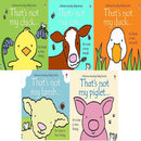 Thats Not My Farm Animals Collection Usborne Touchy-Feely 5 Books Set