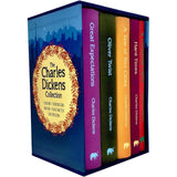 The Charles Dickens Deluxe Hardback Collection – 5 Book Box Set: A Christmas Carol & Classic 19th Century British Literature, Holiday Fiction & Novels