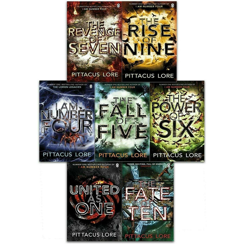 The Lorien Legacies Series By Pittacus Lore 7 Books Collection Set