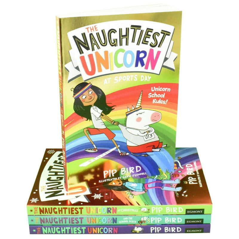 The Naughtiest Unicorn Series 4 Books Collection Set By Pip Bird - Paperback