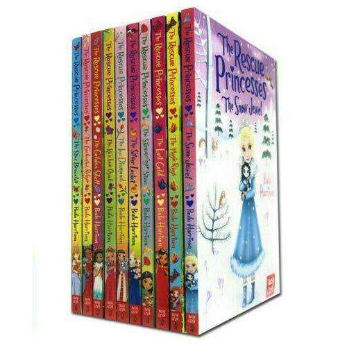 The Rescue Princesses 10 Books Collection Set By Paula Harrison Paperback