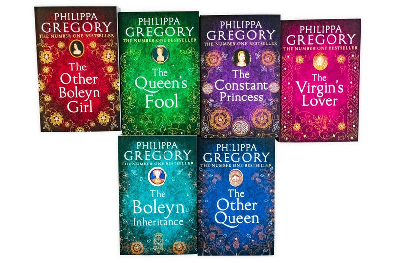 Philippa Gregory Tudor Court Novels 6 Books Set Collection Virgin's Lover