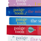 Photo of Paige Toon 5 Book Collection Set Spine on a White Background