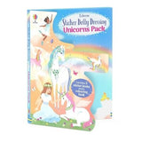 Usborne Sticker Dolly Dressing Unicorns Pack – 4 Books Collection | Unicorns, Unicorn Princesses, Rainbow Unicorns & Colouring Book | 400+ Stickers