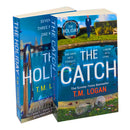 The Catch & The Holiday By T.M. Logan 2 Books Collection Set