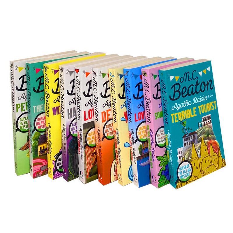 MC Beaton 10 Books Set Collection by Agatha Raisin Series 1