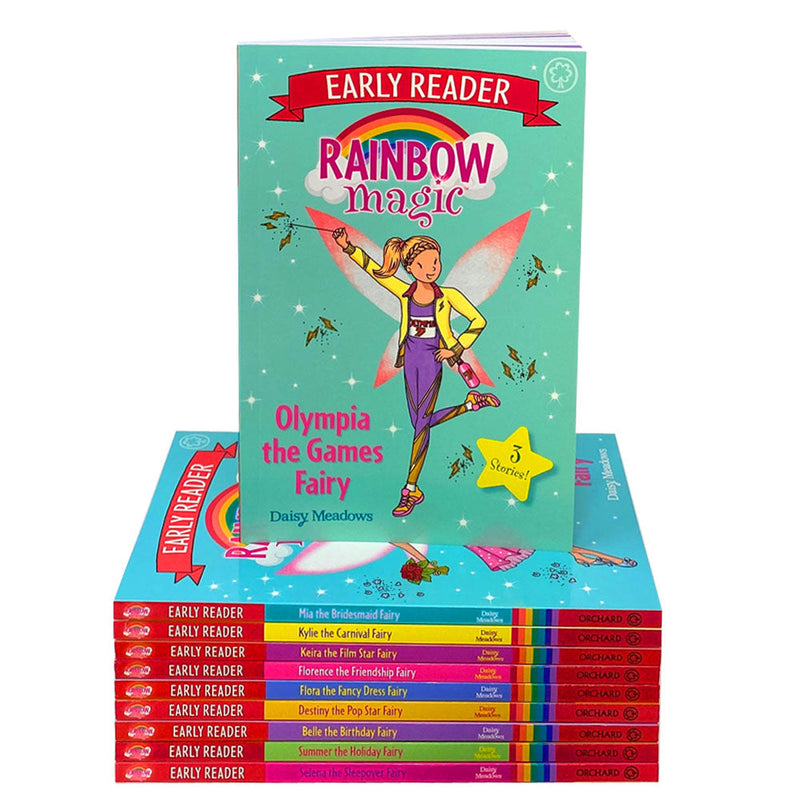 Rainbow Magic Early Reader Collection 10 Books Box Set by Daisy Meadows